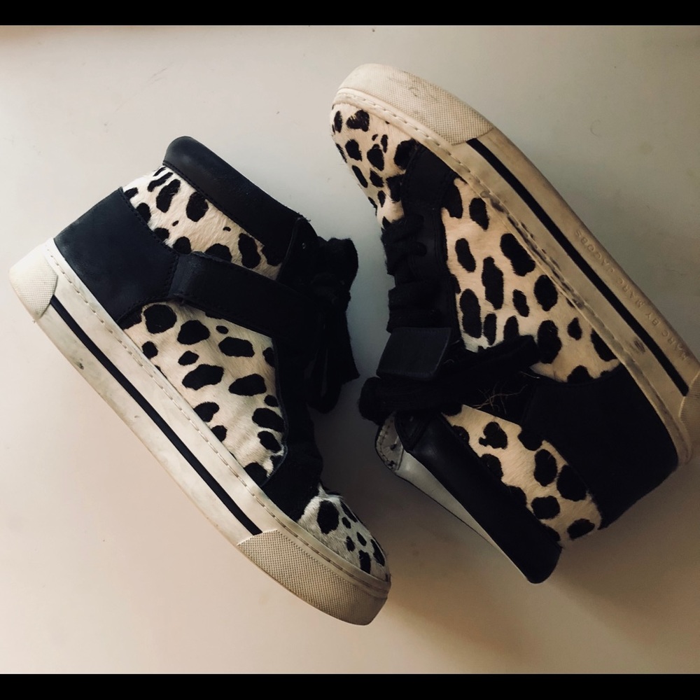 Marc by Marc Jacobs zebra sneakers